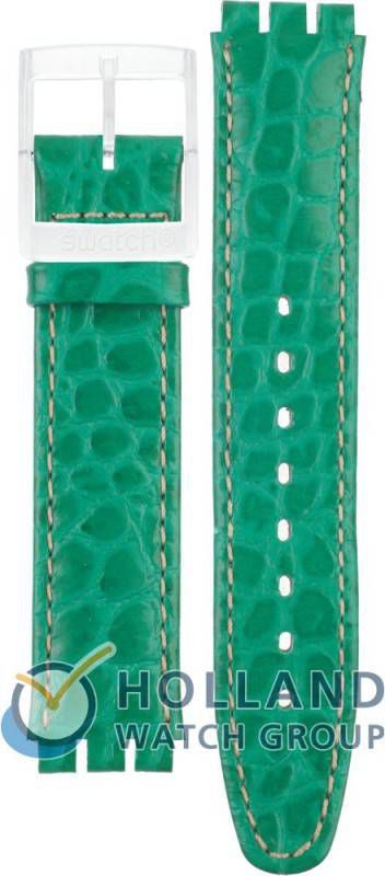 Swatch Automatic/Scuba/Chrono Strap ASAK111 SAK111 Ramarro Horlogeband