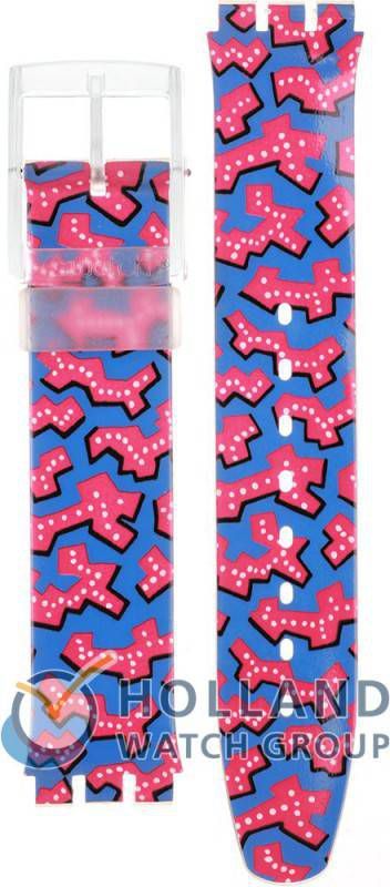 Swatch Chrono Strap ASCK100 SCK100 Wild Card Horlogeband