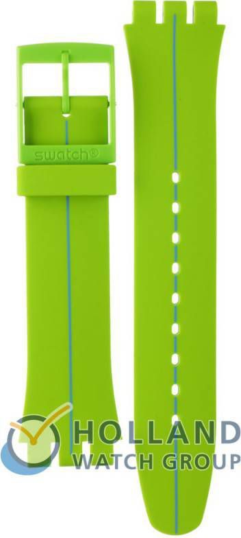 Swatch NewGent Strap ASUOG707 SUOG707 Verde Azul Horlogeband