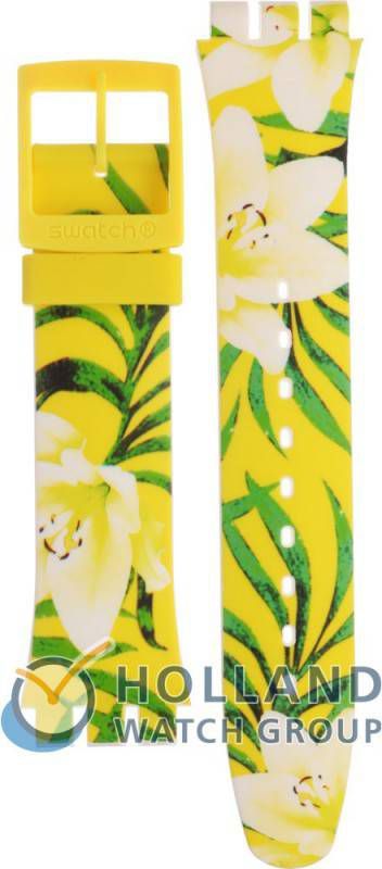 Swatch NewGent Strap ASUOJ104 SUOJ104 Limbo Dance Horlogeband