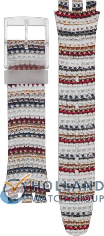 Swatch NewGent Strap ASUOK114 SUOK114 Tricotime Horlogeband