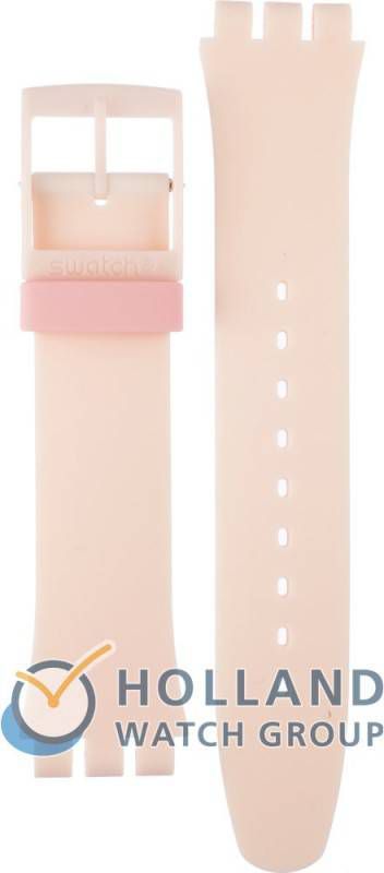 Swatch NewGent Strap ASUOP400 SUOP400 English Rose Horlogeband