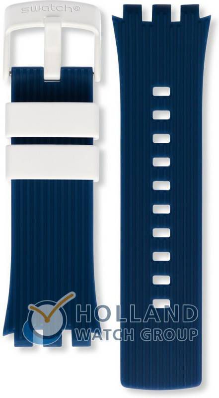 Swatch Touch Strap ASURN002 Touch Dark Blue Horlogeband
