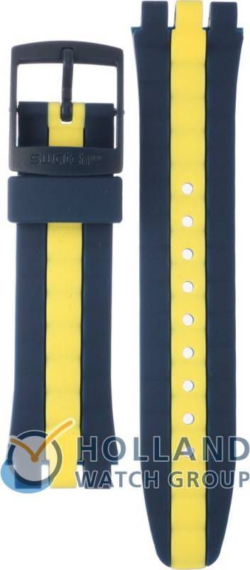 Swatch Straps ASUUN102 SUUN102 Long Waves Horlogeband