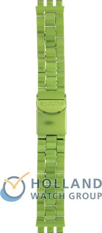 Swatch Diaphane Strap ASVCK4071AG SVCK4071G Full Blooded Lime Horlogeband
