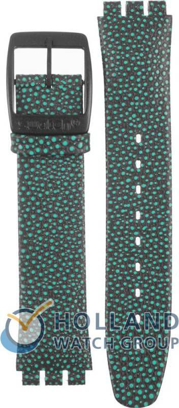 Swatch Irony Big Strap AYGB4003 YGB4003 Green Drops Horlogeband