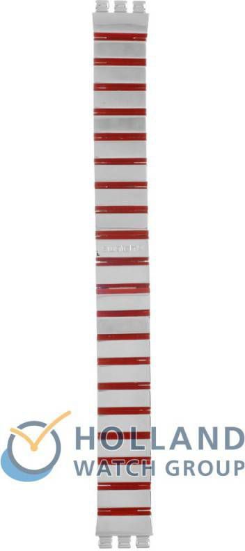Swatch Irony Medium Strap AYLS707G YLS707G Red Vibration Horlogeband