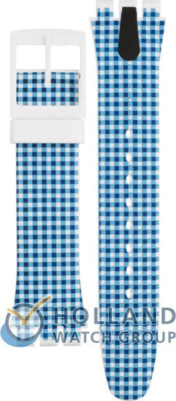Swatch NewGent Strap ASUOW118 SUOW118 Moitié, Moitié, Horlogeband
