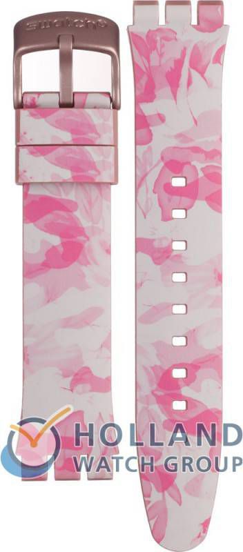 Swatch Irony Chrono Strap AYCP1001 YCP1001 Rose Jungle Horlogeband