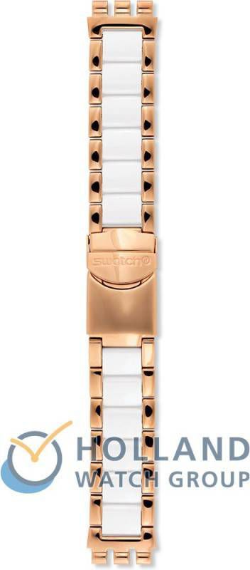 Swatch Irony Chrono Strap AYCG406G YCG406G Dreamwhite Rose Horlogeband
