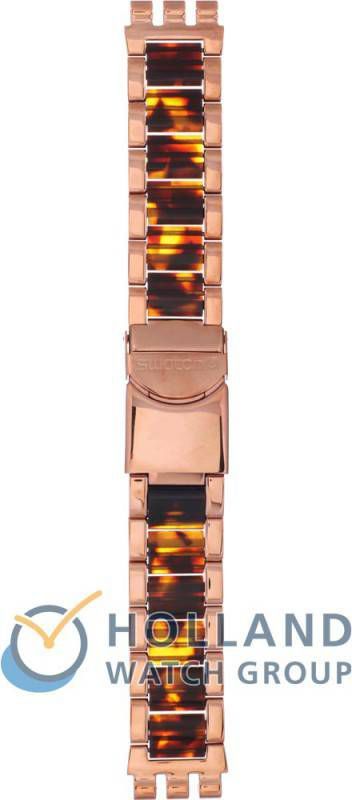 Swatch Strap Irony Chrono Strap YCG404GC Dreamnight Rose 14 AYCG404GC