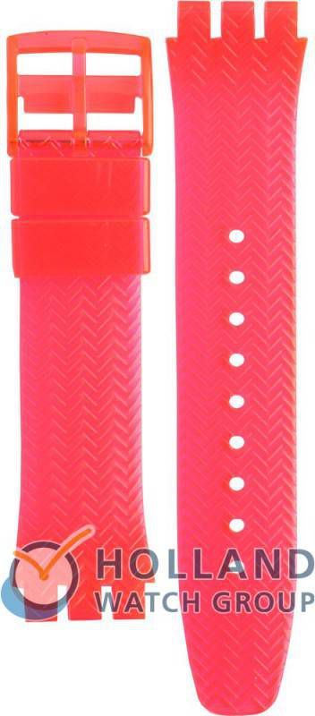 Swatch Scuba Libre Strap ASUUP100 SUUP100 Deep Berry Horlogeband