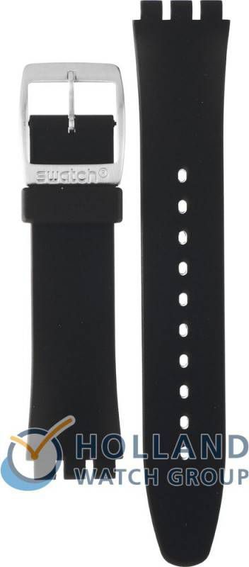Swatch Straps AYWS424 YWS424 Noir Du Soir Horlogeband
