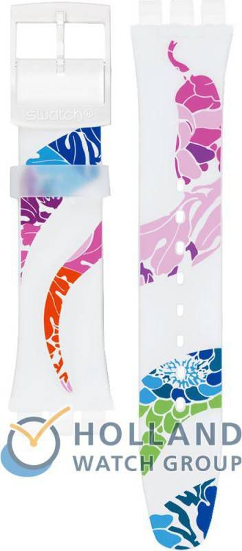 Swatch NewGent Strap ASUOZ158 SUOZ158 The Legend of The White Snake Horlogeband