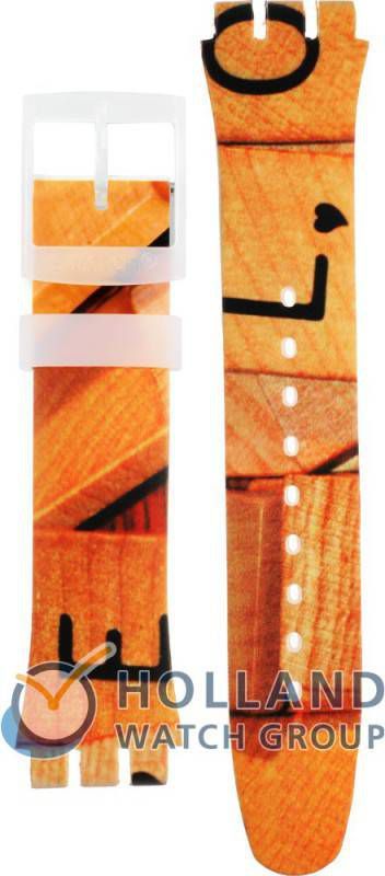 Swatch NewGent Strap ASUOW116 SUOW116 Love Game Horlogeband