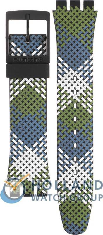Swatch NewGent Strap ASUON115 SUON115 Pull Over Horlogeband