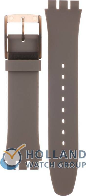 Swatch NewGent Strap ASUOM702 SUOM702 Warm Rebel Horlogeband