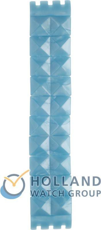 Swatch Square Strap ASUBK157B SUBK157 Blue Posh Small Horlogeband