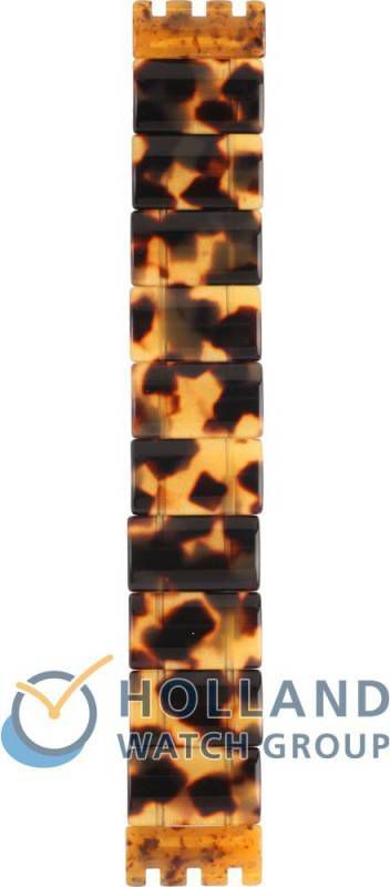 Swatch Square Strap ASUBC101A SUBC101 Manouria Large Horlogeband