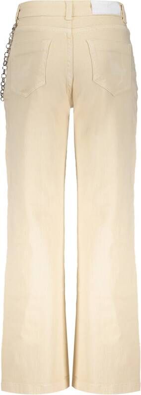 Frankie & Liberty ! Meisjes Lange Broek -- Zand Katoen/elasthan