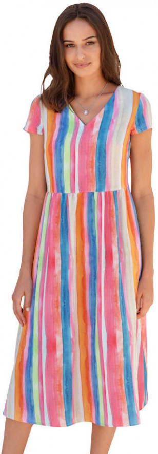 AMY VERMONT Jurk met strepen Multicolor