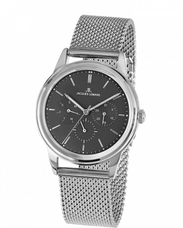 Jacques Lemans Multifunctioneel horloge Retro Classic, 1 2061F