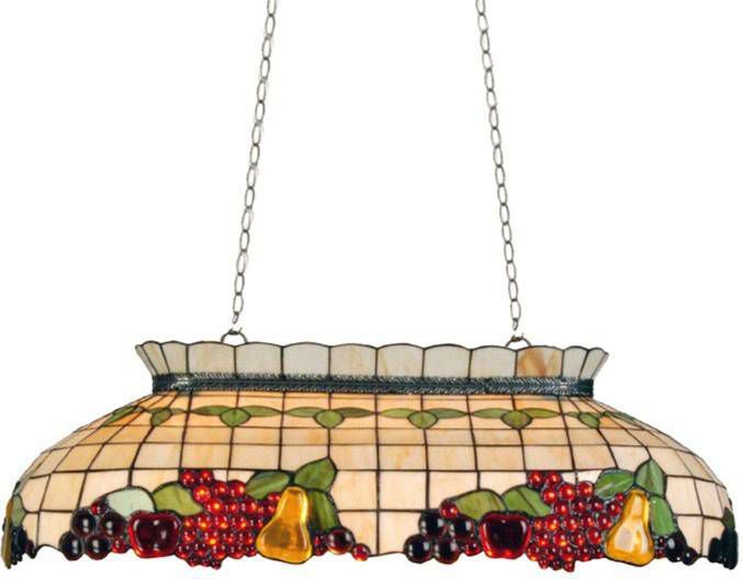 Clayre&Eef Sabet pendellamp in Tiffany stijl