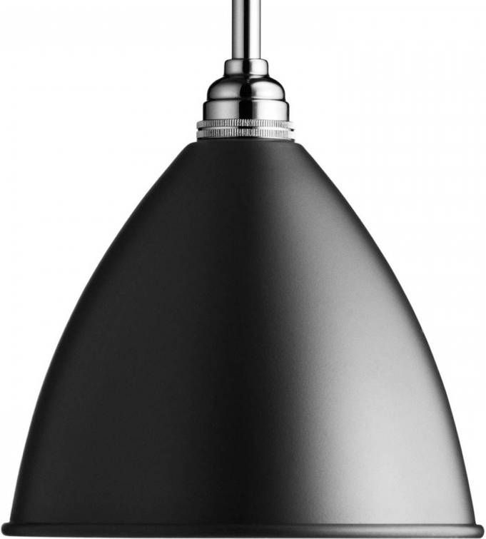 GUBI Bestlite BL9 hanglamp Ø, 16cm chroom/zwart