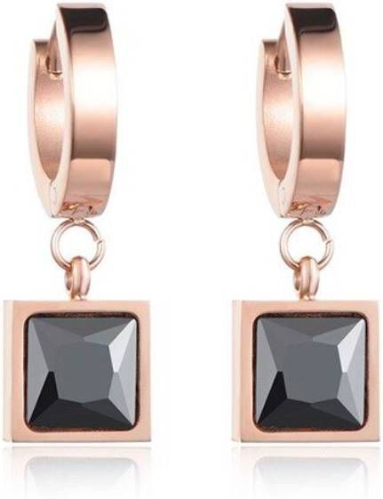 Cilla Jewels Damesoorbellen met Monochrome Zirkonia
