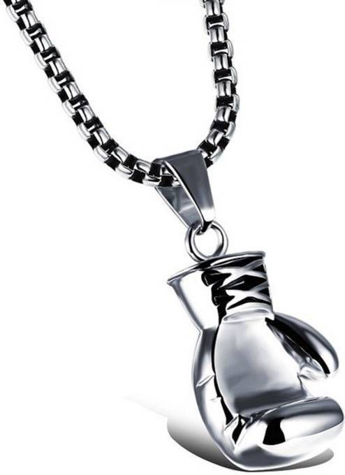 Mendes kettinghanger Boxing Gloves Silver Large