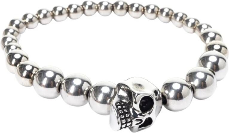 alexander mcqueen Bijoux Silver , Grijs, Heren