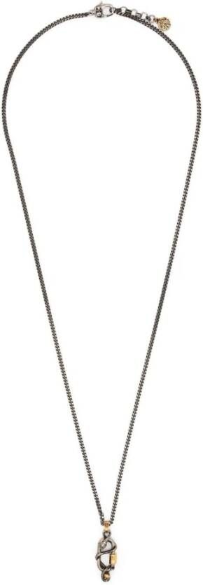 alexander mcqueen Bijoux Silver , Grijs, Heren