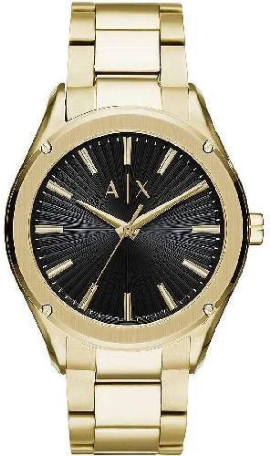 Armani Exchange mode roestvrijstalen horloge , Geel, Heren