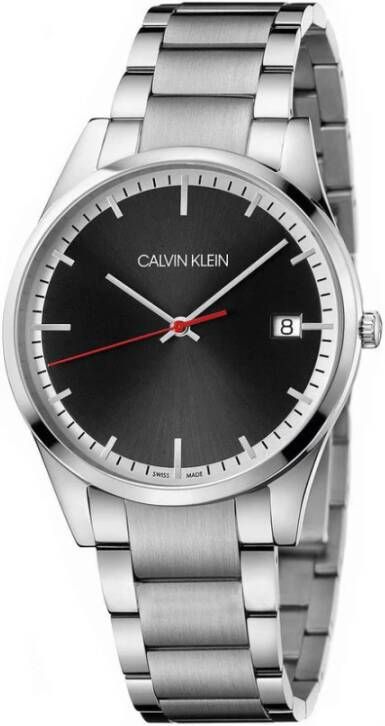 Calvin Klein watch Time_K4N21 , Grijs, Heren