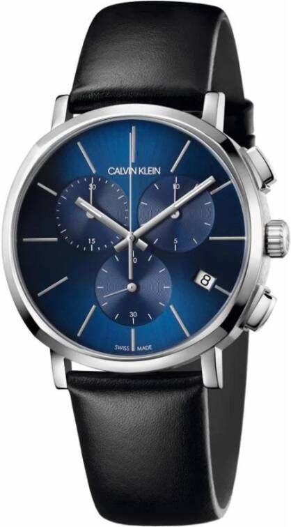 Calvin Klein Posh K8Q371cn Bekijk chronograaf , Zwart, Heren