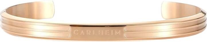 Carlheim Leah Bangle Rose Gold(M), Geel, Heren