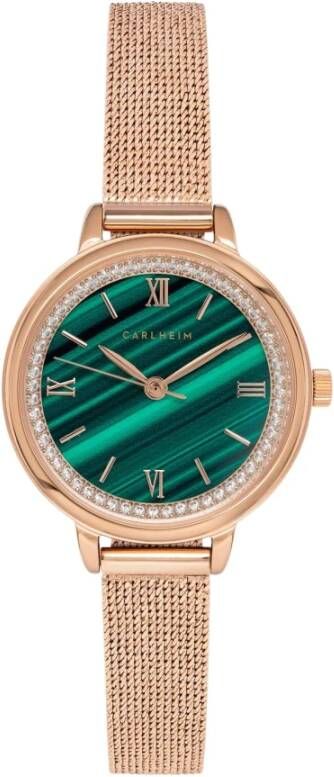 Carlheim Erin groene horloge , Groen, Dames