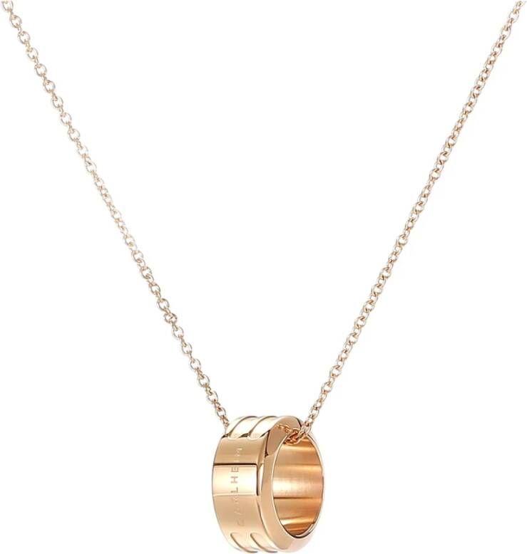 Carlheim Leah ketting roségoud , Geel, Heren