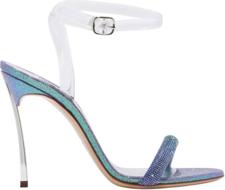 Casadei Blade Hollywood Sandalen , Groen, Dames