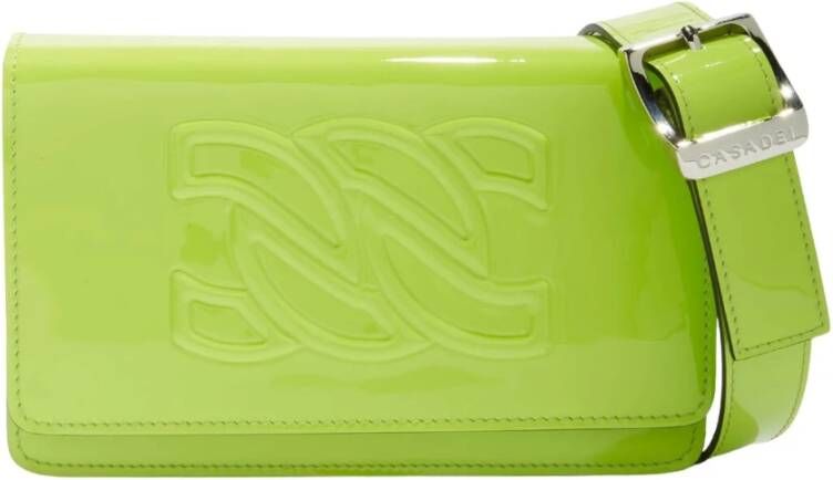 Casadei Schoudertassen Groen Dames