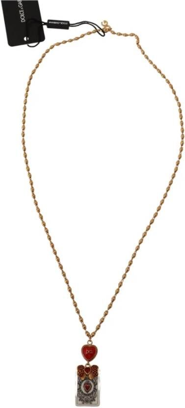 Dolce & Gabbana Kettingen Geel Dames