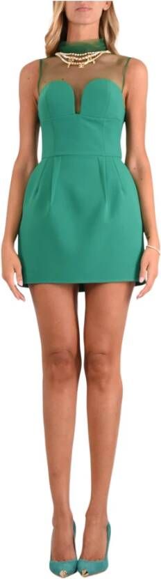 Elisabetta Franchi Casual kleedjes Groen Dames