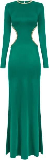 Elisabetta Franchi Feestjurk voor gelegenheid , Groen, Dames