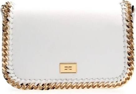 Elisabetta Franchi Schoudertassen Wit Dames