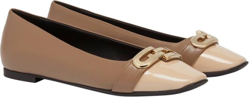 Furla Kettingballerinas , Bruin, Dames