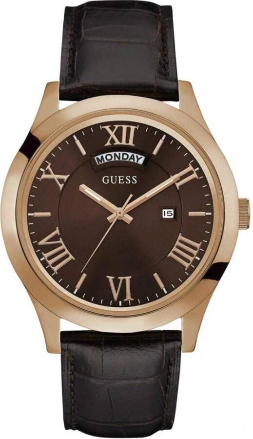 Guess Horloges Bruin Heren