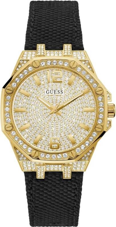 Guess Analoog Horloge Met Kristallen