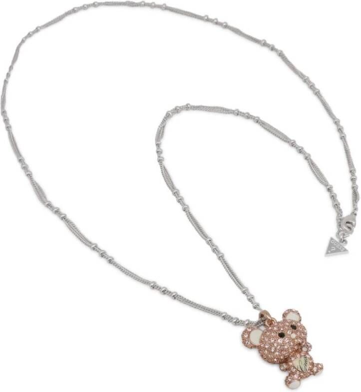 Guess Necklace Ubn811 , Grijs, Dames