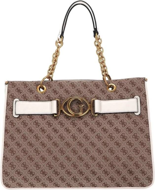 Guess Hwile hand bags p1404 , Beige, Dames