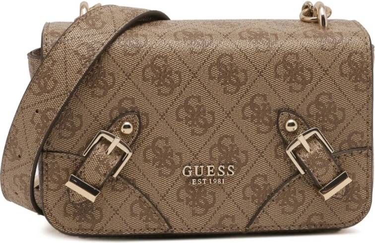 Guess Schoudertassen Beige Dames